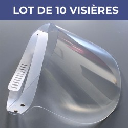 Lot de 10 visières - VIS3